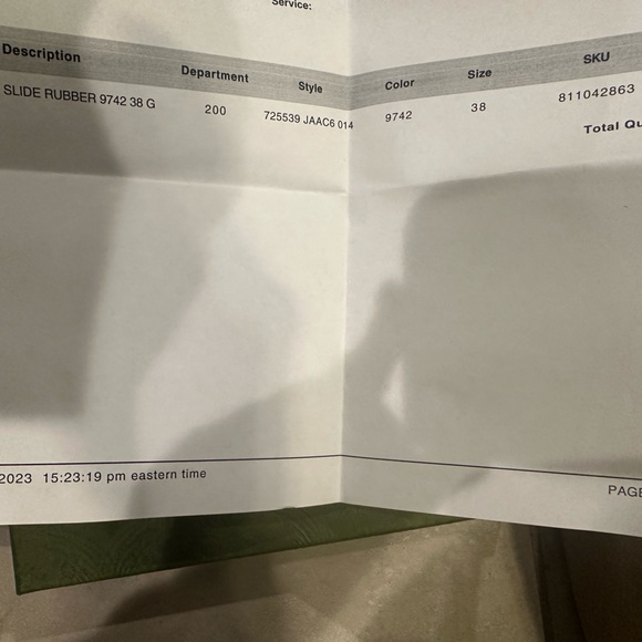 Gucci Slides - Picture 4 of 7